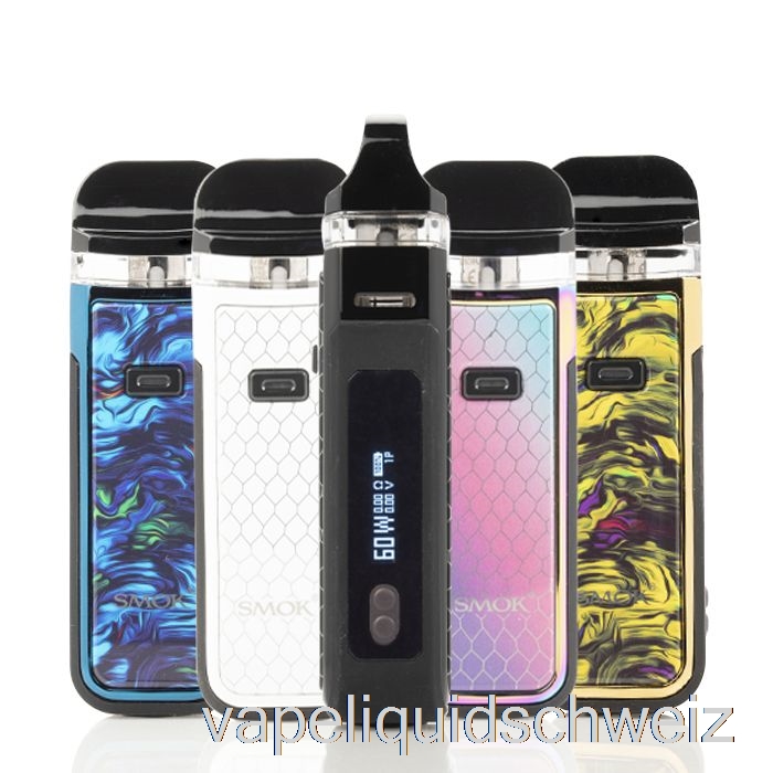 Smok Nord X 60W Pod System Fluid 7 Farben Vape Liquid E-Liquid Schweiz